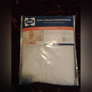 Sealy Cozy Dreams Waterproof Crib Mattress Pad